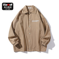 森马集团旗下品牌GLEMALL美式复古夹克ins百搭休闲宽松港风外套潮