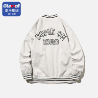 森马集团旗下品牌GLEMALL棒球服设计感小众港风日系上衣夹克外套