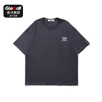 森马集团旗下品牌GLEMALL短袖T恤男日系简约潮男港风班服外套上衣