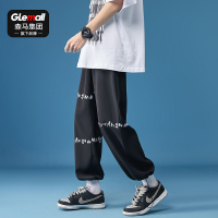 森马集团旗下品牌GLEMALL日系高街痞帅休闲裤卫裤2021新款男裤ins
