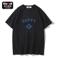 森马集团旗下GleMall短袖t恤男士2022新款夏季纯棉半袖男装体恤衫