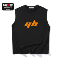 森马集团旗下品牌GLEMALL背心男宽松港风设计感韩版潮流无袖上衣