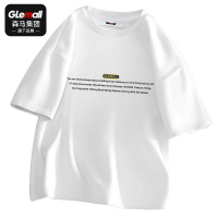 森马集团旗下GleMall夏季美式印花短袖T恤男潮流青百搭常规半袖衫