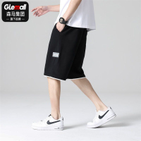 森马集团旗下GLEMALL夏季男士休闲裤潮时尚宽松百搭纯色薄款短裤