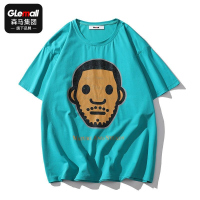 森马集团旗下GleMall男装夏季潮流短袖T恤男休闲宽松半截袖打底衫