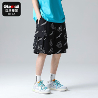 森马集团旗下GleMall夏季新款潮男时尚休闲百搭宽松短裤男工装裤