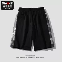 森马集团旗下Glemal夏2022舒适百搭运动五分短裤简约休闲裤男韩潮