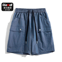 森马集团旗下GLEMALL夏季2022短裤男潮流五分宽松休闲工装裤男