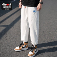 森马集团旗下GLEMALL青年男士运动休闲长裤宽松时尚韩版潮流个性