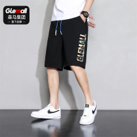 森马集团旗下Glemall夏舒适透气百搭运动短裤时尚简约休闲裤男韩