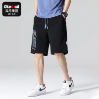 森马集团旗下GleMall休闲短裤子男休闲宽松运动外穿五分沙滩裤