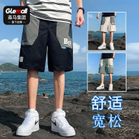 森马集团旗下GLEMALL新款夏季五分短裤透气大码沙滩薄休闲工装裤