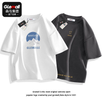 [2件]森马集团旗下GleMall短袖纯棉男印花宽松休闲百搭T恤上衣