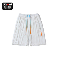 森马集团旗下品牌GLEMALL短裤男夏季宽松刺绣青少年五分裤中裤ins