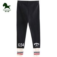 爱西娜童装女童外穿打底裤2022年新款儿童中大童春季裤子春秋款