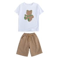 爱西娜男童夏季套装儿童2022新款潮洋气炸街上档次韩版有型一整套