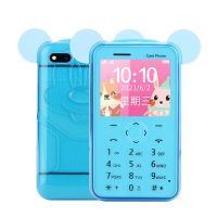 卡片机蓝色[中国移动卡] 官方标配 便宜超薄按键带照相男女学生迷你个性儿童可爱卡通备用卡片小手机