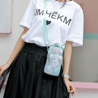 K16天鹅月色[四层] 手机包女小包包斜挎夏天迷你挂脖手机袋百搭手腕放零钱包小挎包