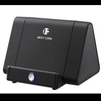 黑色 手机支架感应音箱迷你无线便携式直插小音响手机笔记本音箱低音炮