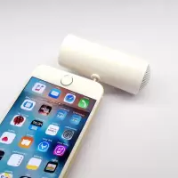 直插(白色+扩音棒) 手机直插音响迷你不用充电小音箱喇叭扩音器放大器耳机孔直插音响