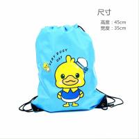小黄鸭束口收纳袋[蓝色] 小黄鸭加厚儿童游泳圈座圈小孩腋下圈宝宝救生衣手臂圈学游泳装备