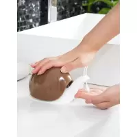 居家家 蜗牛造型洗手液乳液分装瓶 按压式洗发水乳液瓶沐浴露空瓶