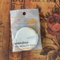 悦诗风吟气垫粉扑1枚装 韩国Etude爱丽小屋绒面化妆海绵粉扑散粉蜜粉饼专用粉扑2枚装