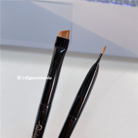 刀锋斜角眼线刷眉刷1支 其它材质 郭小妞眼睑下至妆极细超薄锋刷斜角眼线刷平头细节眼影刷化妆刷