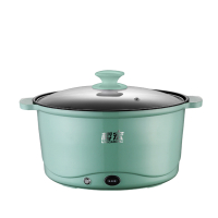 牛油果底锅+盖子 (无蒸笼) 牛油果电蒸锅电煮锅蒸笼家用大容量五层蒸菜馒头多功能迷你小炒锅