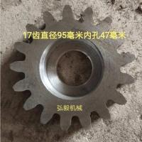 桔红色 齿轮组合传动大小齿轮组合和面机面条机揉面机齿轮洗面筋机齿配件