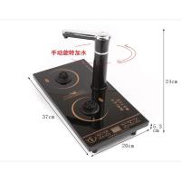 20*37单个半自动底座[黑色] 37*20自动上水电热烧水壶304电茶炉茶桌茶台专用茶具电磁炉套装