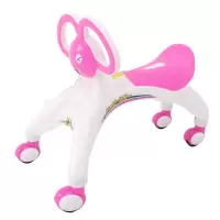 粉色 宝宝儿童玩具溜溜车滑行学步车踏步车扭扭车滑行车静音轮