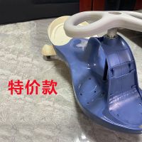 特价小款+蓝色+无音乐灯光 普通轮[黑色塑料轮] 扭扭车儿童溜溜车1-3-6岁万向轮防侧翻小孩男女宝宝玩具车摇摆车