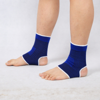 宝蓝色 儿童款1对(33-37码) 脚裸护具护脚踝女冬季保暖护踝男脚脖保护户脚腕关节脚怀护脚崴