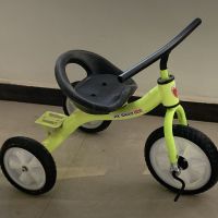 绿色最减配-无框 儿童三轮车脚踏车1-3-2-6岁大号宝宝手推车自行车童车小孩玩具车