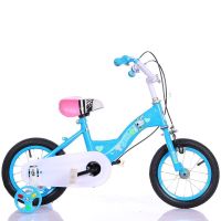 裸车蓝色无后座车筐无礼包 12寸适合身高(80-100cm) 儿童自行车3-5-8岁男女孩单车12/14/16/18寸童