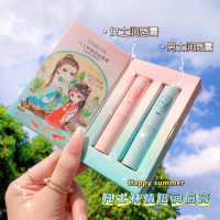 情侣润唇膏 凡士林情侣润唇膏女男夏季保湿滋润补水皮淡化唇纹联名情侣款