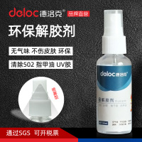 德洛力解胶剂快速去除502指甲油快干胶水无气味不伤手喷雾型