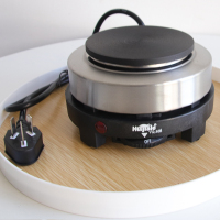 diy香薰蜡烛大豆蜡隔水加热工具 500W 220V加热盘直径100mm电热炉