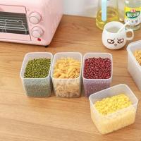 叅*备用小盒[一个装] 冰粉盒商用 调料组合容器 冰粉店透明盒 摆摊透明塑料 分格带盖z