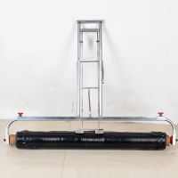 简约手拉0.8-1.2米地膜机 地膜覆盖机覆膜机农用薄膜起垄铺膜机人工盖膜机小型铺地膜机器
