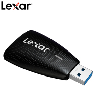黑色 usb3.1 Lexar雷克沙2合1多功能读卡器3.1相机SD内存卡手机TF存储卡读卡器