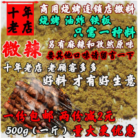 商用烧烤飘增香孜然粉混合铁板豆腐鸭肠冷面筋肉撒料油炸调刷料粉