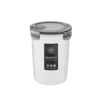 圆形 小号1.3L 家用米桶防虫防潮米缸储面箱密封储存面粉装米杂粮盒收纳罐米盒桶