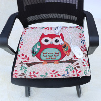 智慧鹰(可拆洗) 办公室加热坐垫可拆洗电热垫插电小电热毯坐椅垫座垫电褥子屁垫