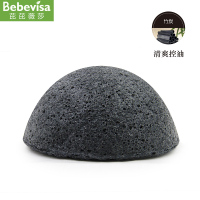 竹炭 芘芘薇莎洗脸扑魔芋天然洁面细腻 柔软蒟蒻深层清洁海绵球去角质