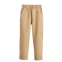 卡其长裤(纯涤) 110 女童裤子男童卡其色校裤儿童直筒休闲裤小学生春夏校服裤子演出服