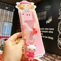 卡通猫 项链+手链 儿童项链公主宝宝潮手链发光套装小女孩可爱串珠卡通脖链夜光配饰