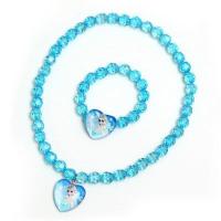 儿童公主饰品韩版水晶女童项链手链手镯冰雪奇缘爱莎宝宝配饰首饰 儿童公主饰品韩版水晶女童项链手链手镯冰雪奇缘爱莎宝宝配饰首