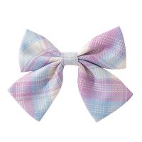 梦幻紫*3个(套头) 儿童领结女童大领花宝宝中大童领带蝴蝶结jk制服配饰